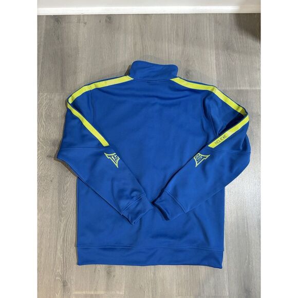 Tapout Full Zip Track Jacket Blue Spell Out Sweatshirt - Men's Size XL - Picture 9 of 16